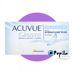 Acuvue Oasys For Astigmatism (Formato de 6 y 12 lentes)